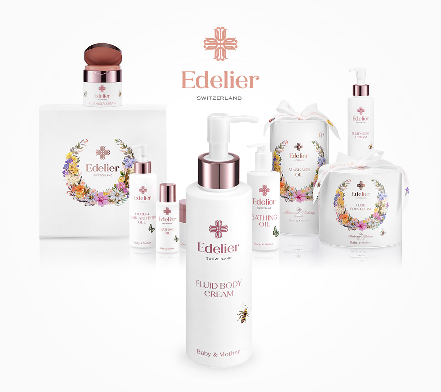 Легкий крем для тела "Edelier", 150мл в Мешочке