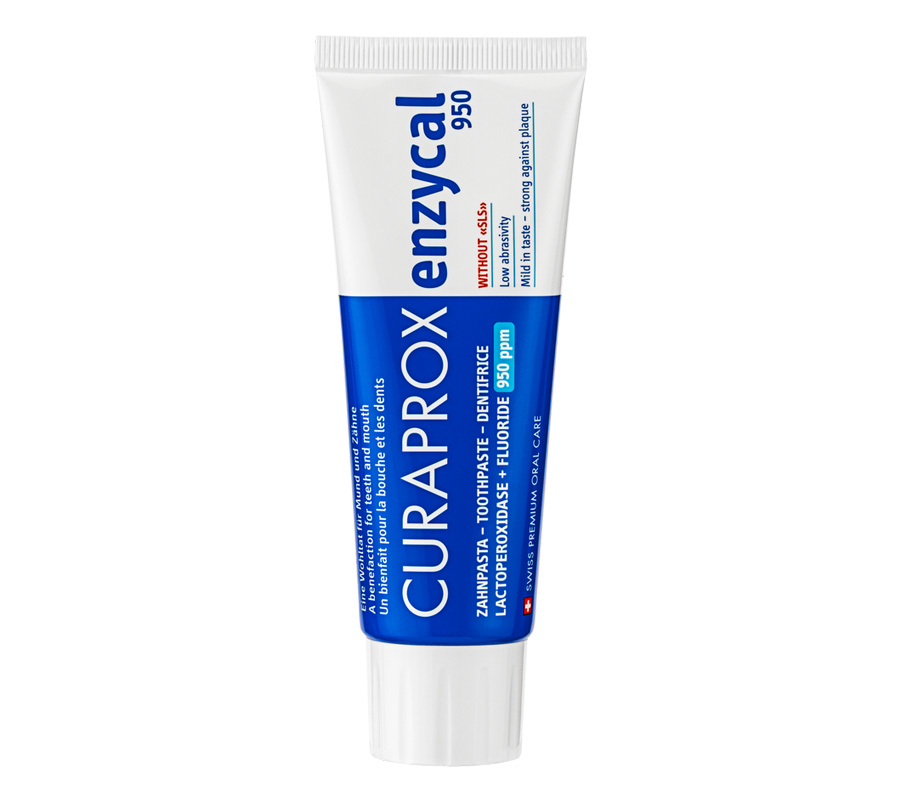Зубная паста Curaprox Enzycal 950 ppm, 75 мл