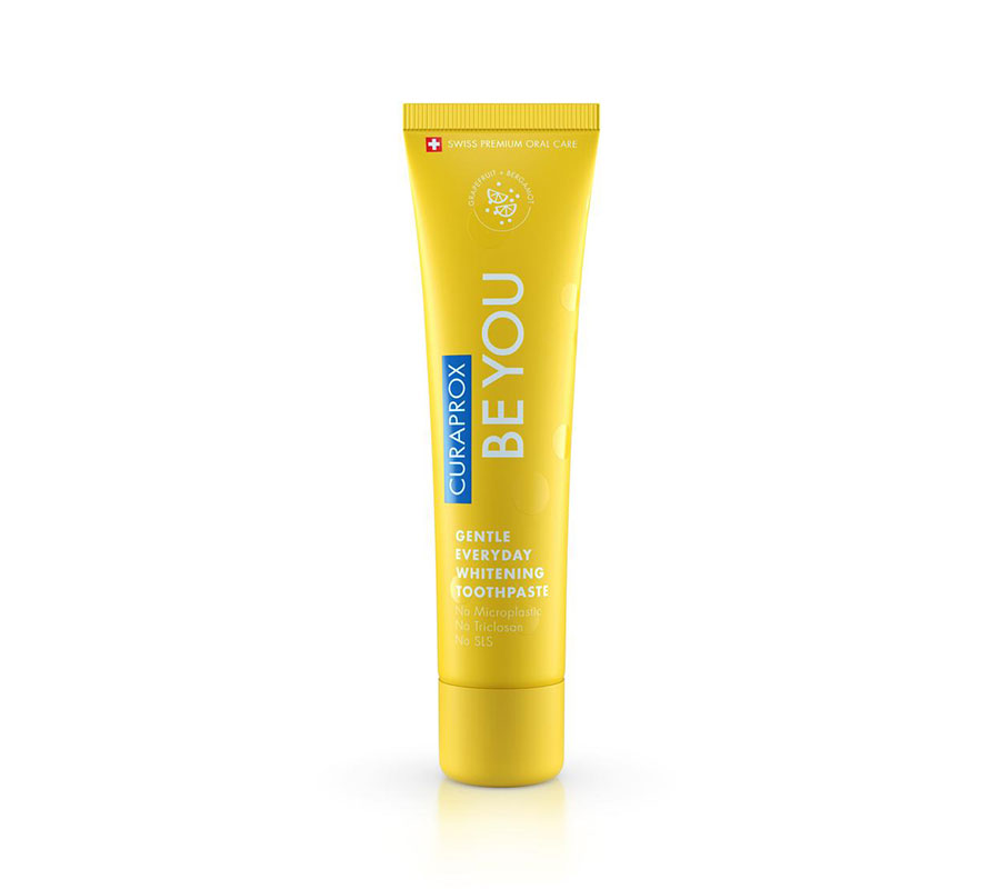 Отбеливающая зубная паста Curaprox Be You со вкусом грейпфрута и бергамота, 60 мл