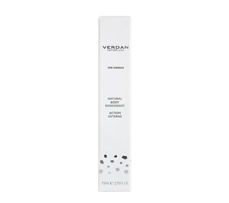 Минеральный дезодорант - спрей VERDAN, 75 ml для женщин.