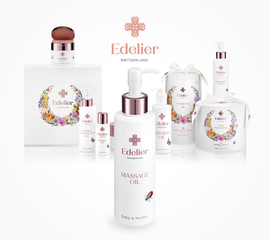 Массажное масло "Edelier", 150мл, Коробка тубус