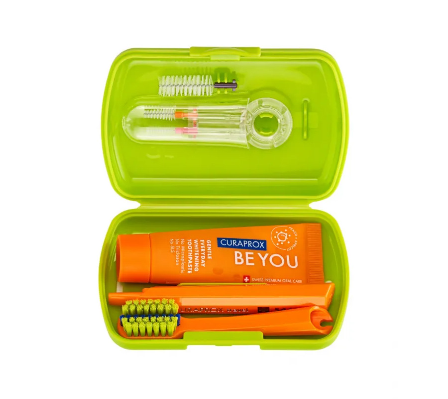 Дорожный набор Орто (зеленый): CS5460 ortho, пробник Be You orange, CPS14+CPS18 ortho, CPS07, UHS425